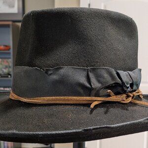 Billy the Kid style Cowboy Hat 7 1/8   Black
